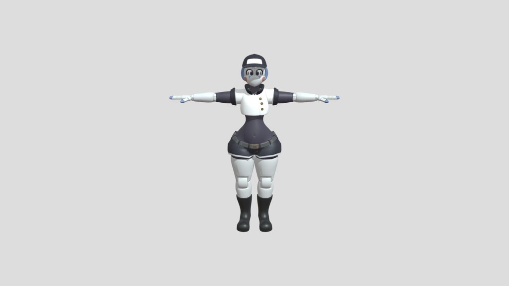 Staffbot male v3 sfw for blender