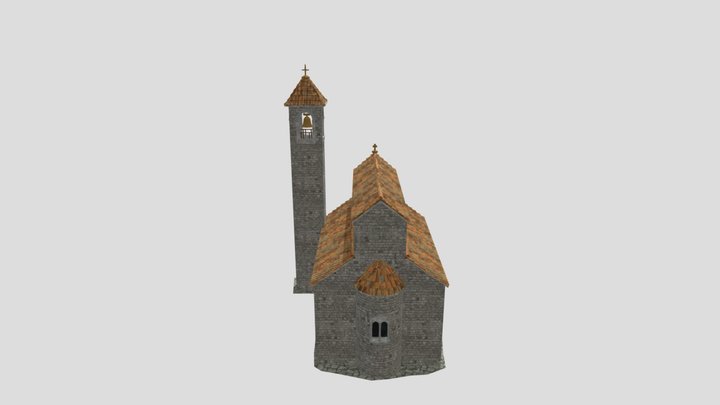 Objekat 1 - Katedrala Svetog Đorđa 3D Model