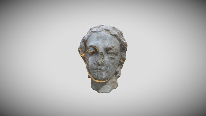 Голова скульптуры "Воспитание" 3D Model