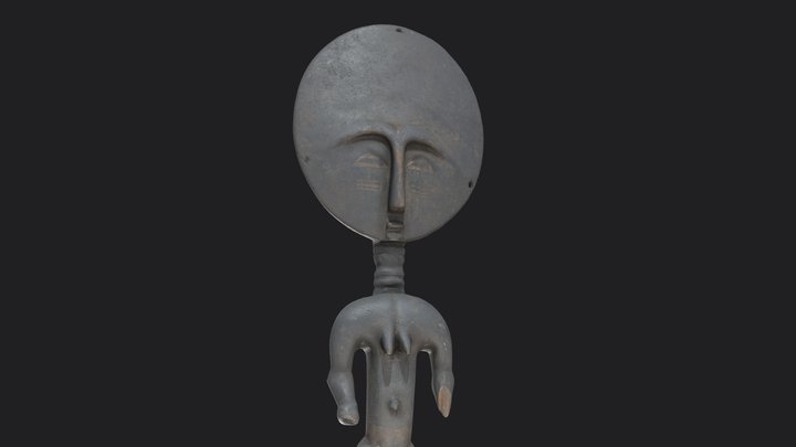 Akua'ba, Ghana, Late 19th Century 3D Model