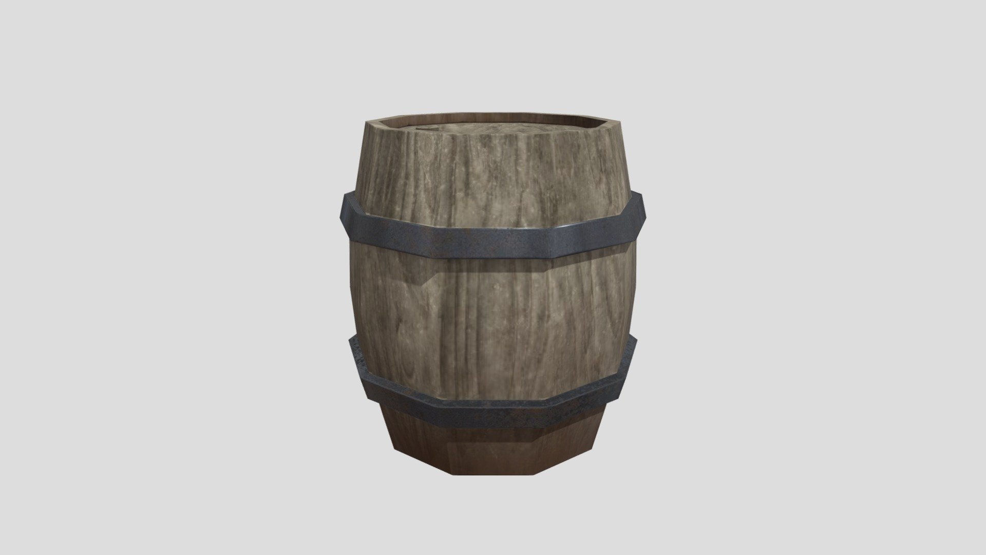 Wooden Barrel