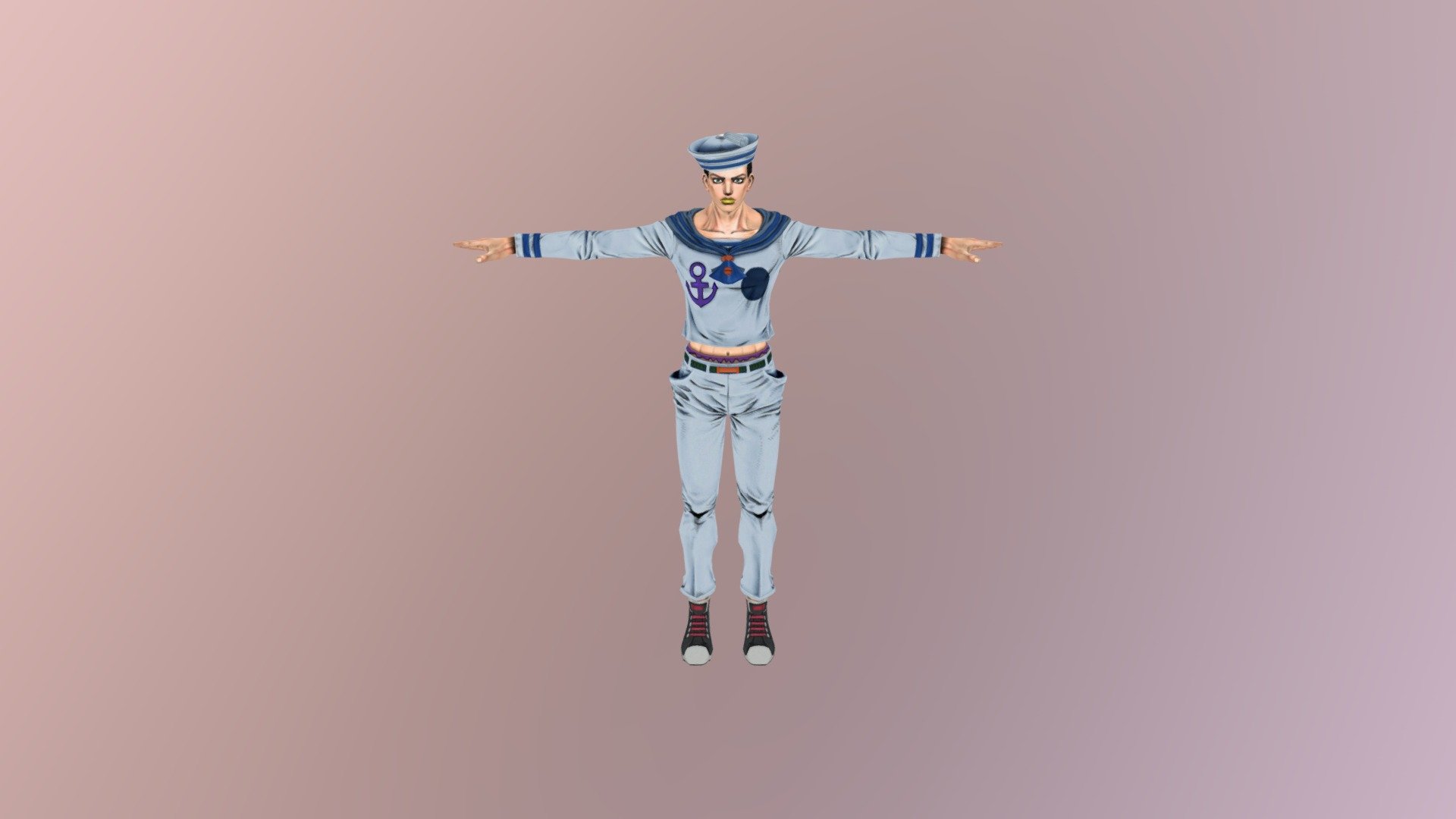 Josuke Higashikata Part 8 Download Free 3D model by