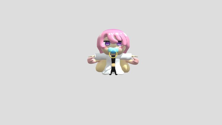 Baby Moona 3D Model