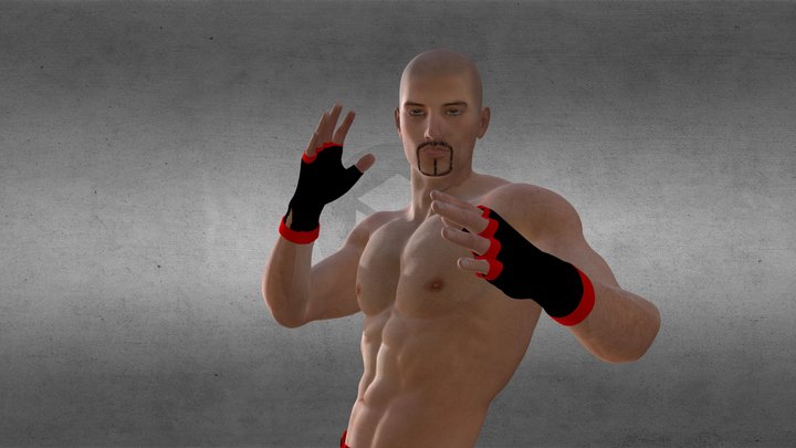 Alex Carter 3D Model