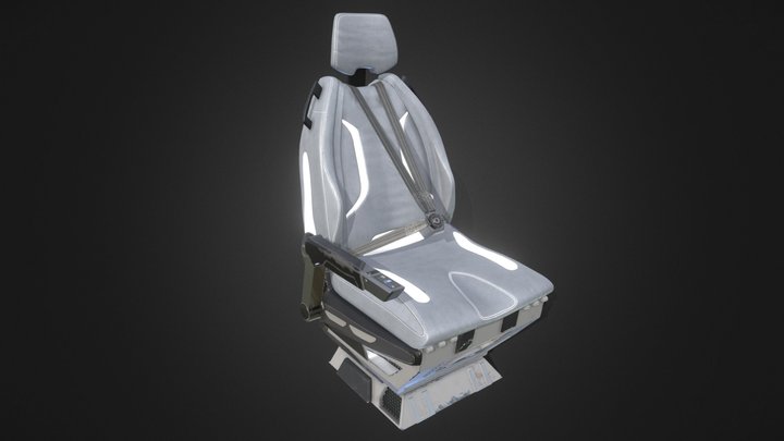 sci-fi seat 3D Model