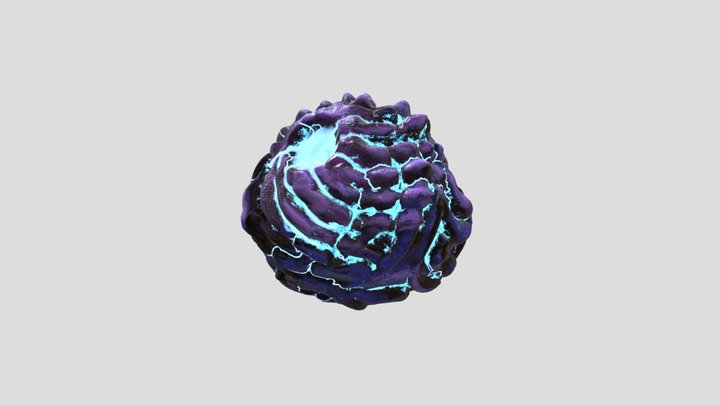 alien meteor 3D Model