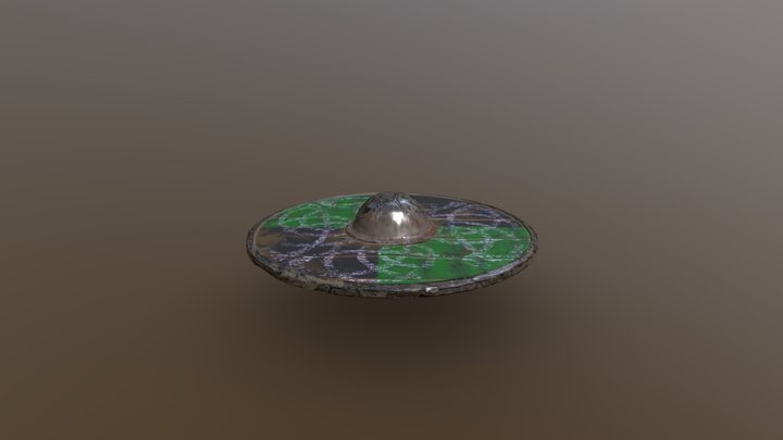 Special Viking Shield 3D Model