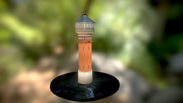 Wasserturm Wittenberge 3D Model