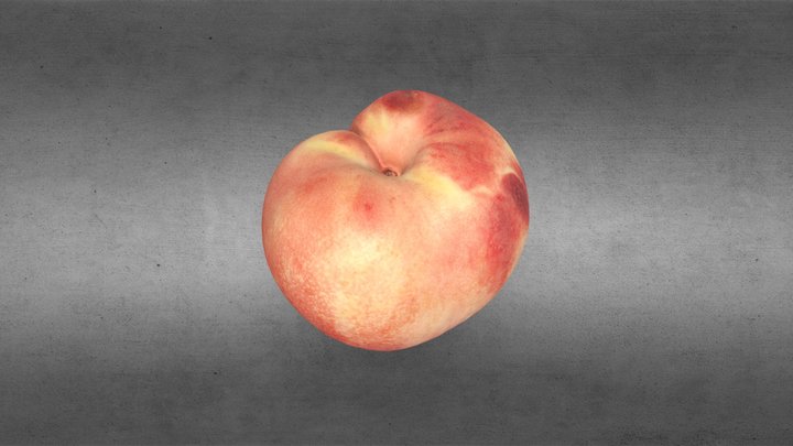 Peach 3D Model