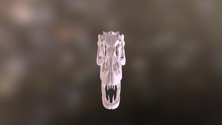 Allosaurus fragilis skull 3D Model