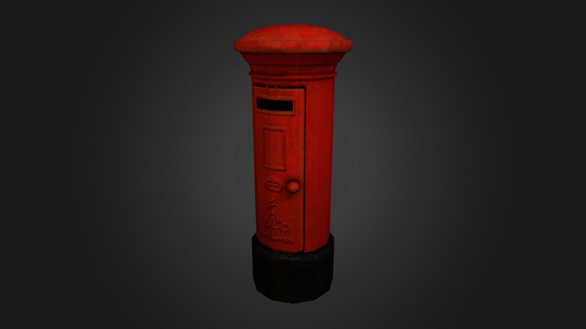 London Mailbox - 3d Model By Cheyobandw (@cheyobandewinter) [71e7d0f 