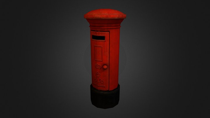 London Mailbox 3D Model