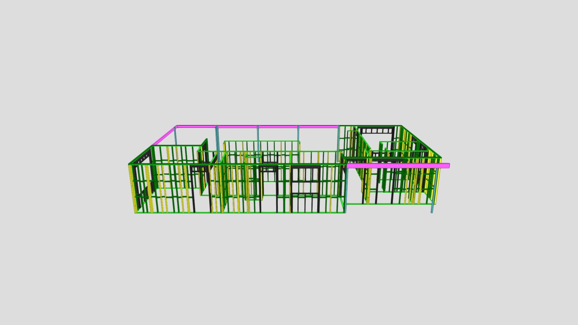 419173UF Frame Layout 3D Export 3D model by JohnCTanner [71e876c