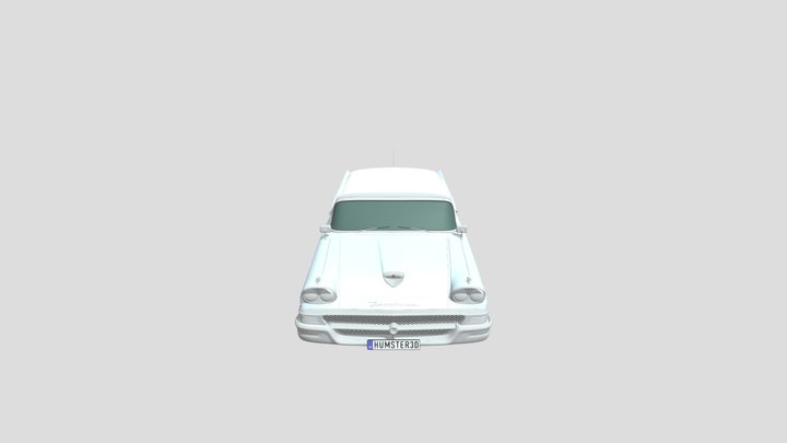 Ford Fairlane 500 Sunliner 1958 – Modelo 3D gratuito STL