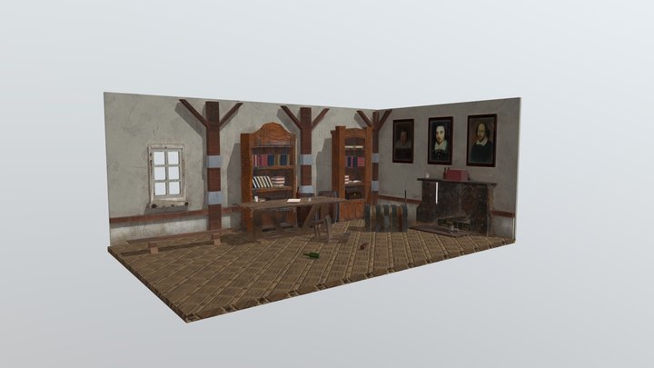 Hall 3D Model