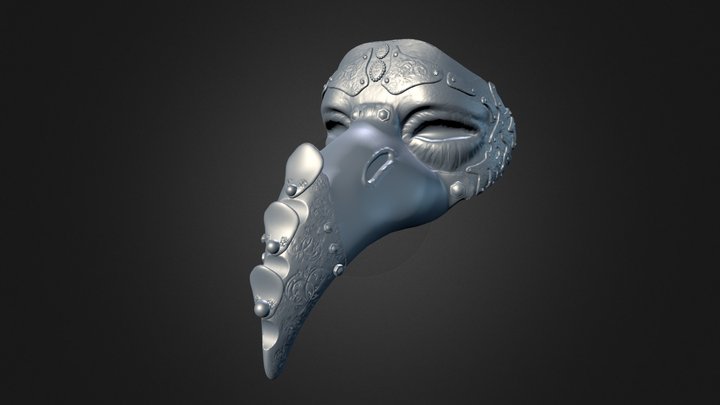Mask Venice 3D Model
