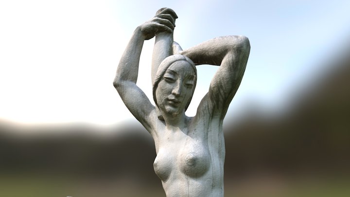 Girl With Amphora - Statue – Modelo 3D gratuito STL