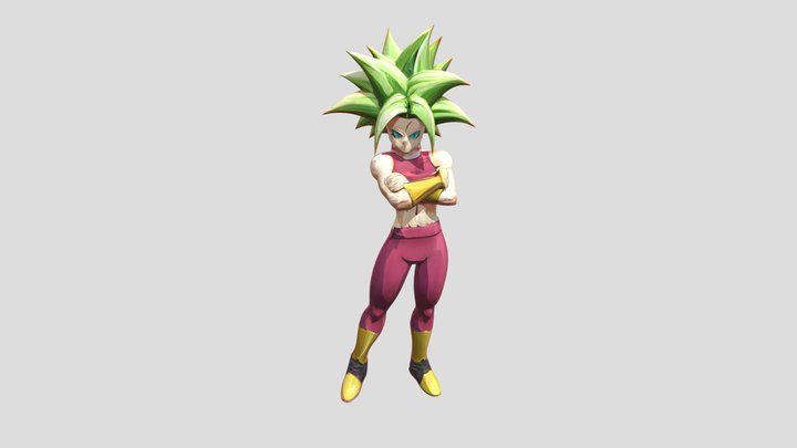 (POTARA) Kefla SSJ 3D Model