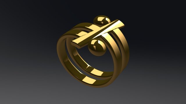 Friendship Ring 3D Model