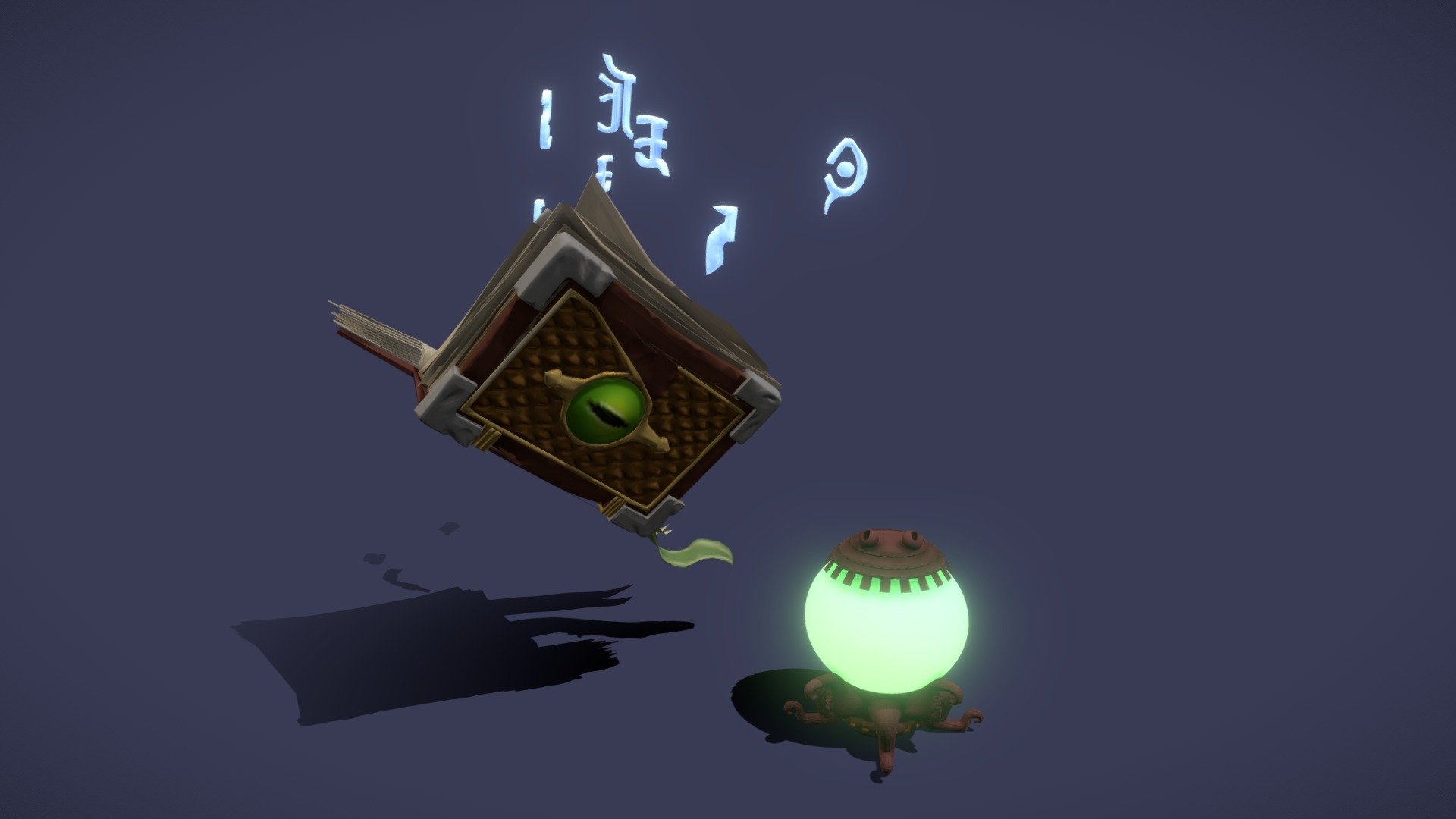 Book and Lamp