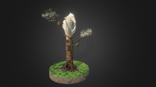 Totem_crow 3D Model
