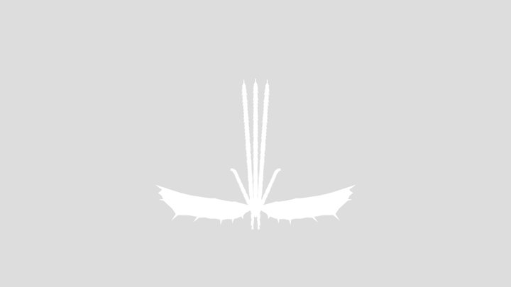 VOID GHIDORAH V3 Rig 3D Model