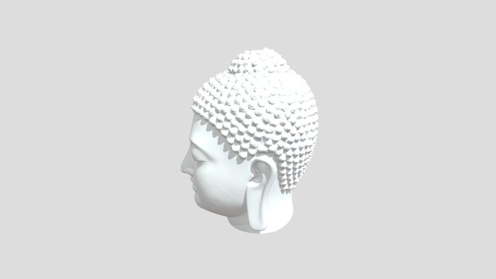 buddha head 3D Model
