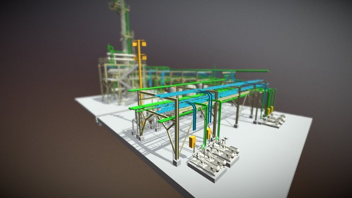 E3D PLANT 3D Model