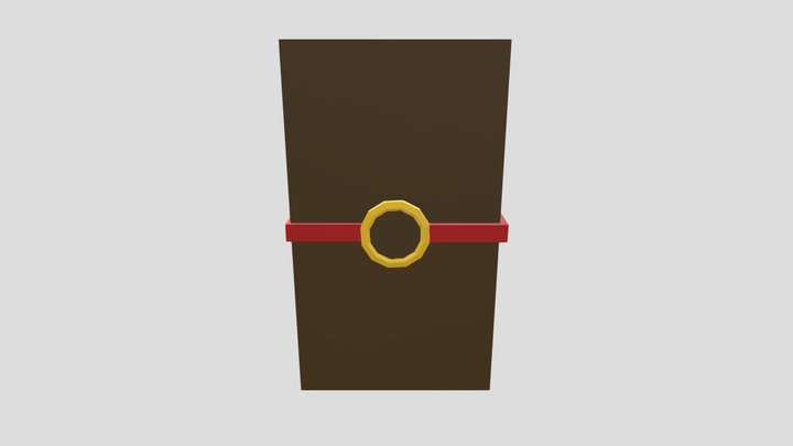 book Large 3D Model