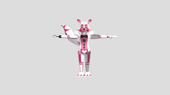 Rocktime Foxy 3D Model