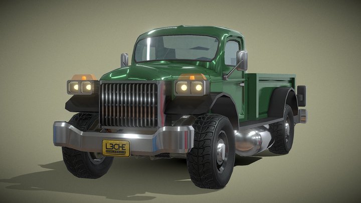 Medium Truck (2025 Model) 3D Model