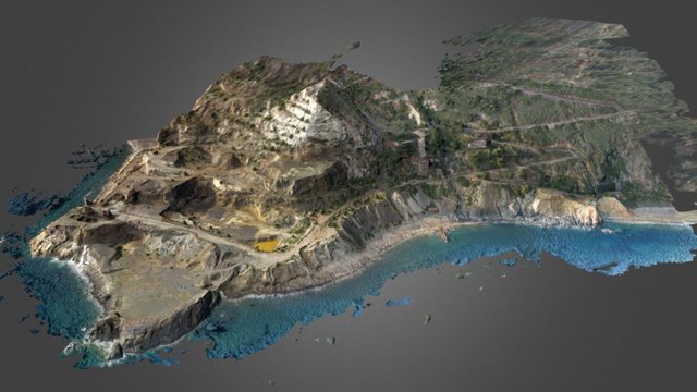 Miniere di Calamita - Capoliveri (Isola d'Elba) 3D Model