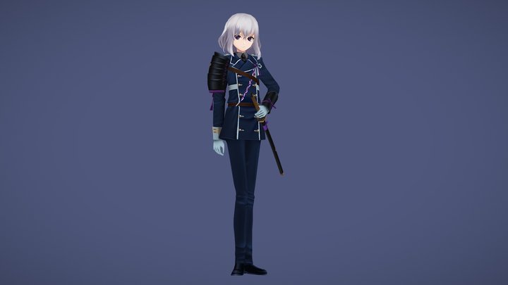 Honebamitoushirou 3D Model