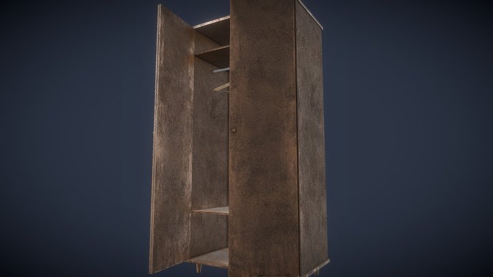Closet PS1 3D Model