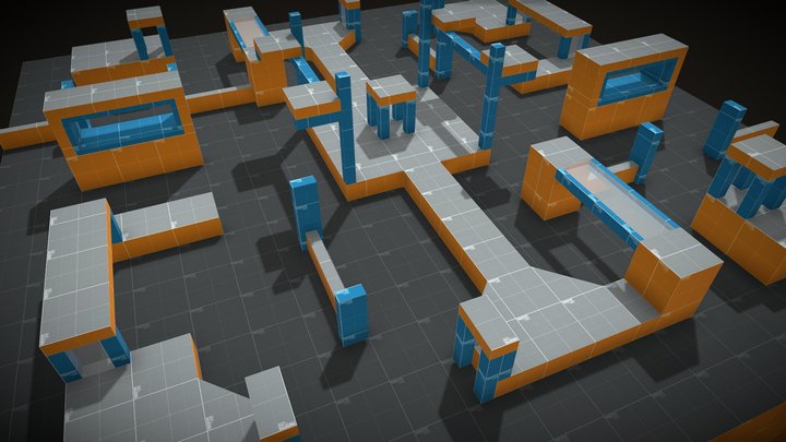 Super Tag Champions - "Advanced" 3D Model