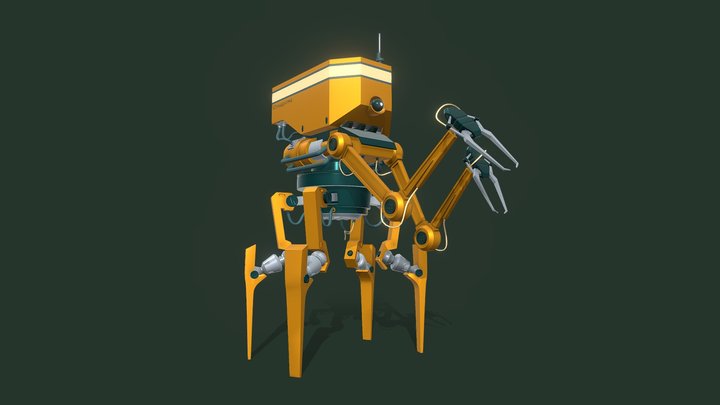 Мандаринка GameDev Legend 3D Model