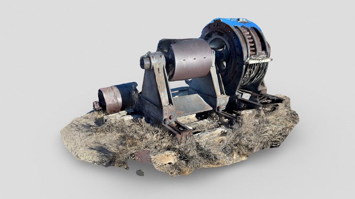 Old mining machinery in Bodie, CA – Free 3D Model STL