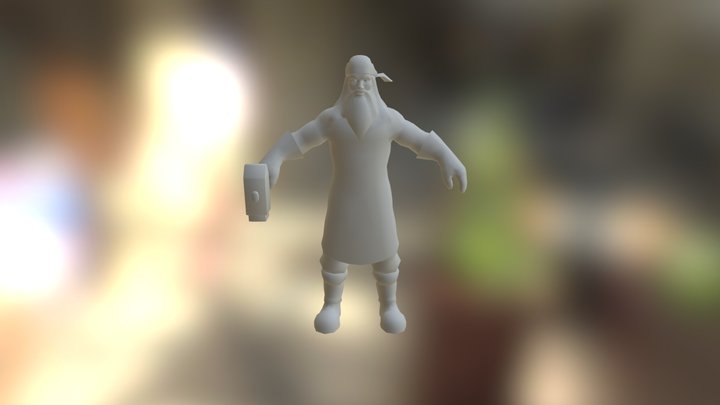 Blacksmith 3D Model