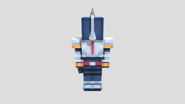 Kamen Rider Blade (Ace) 3D Model
