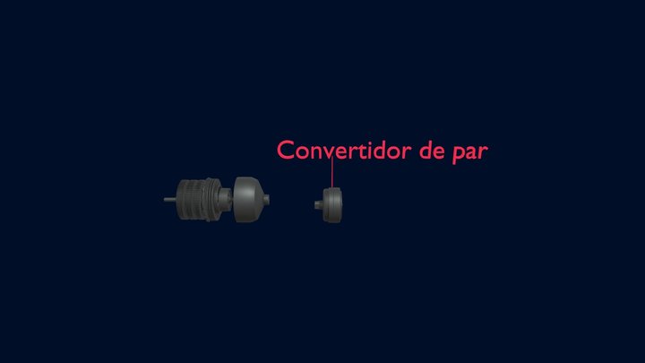 Funcionamiento de la caja automática 3D Model