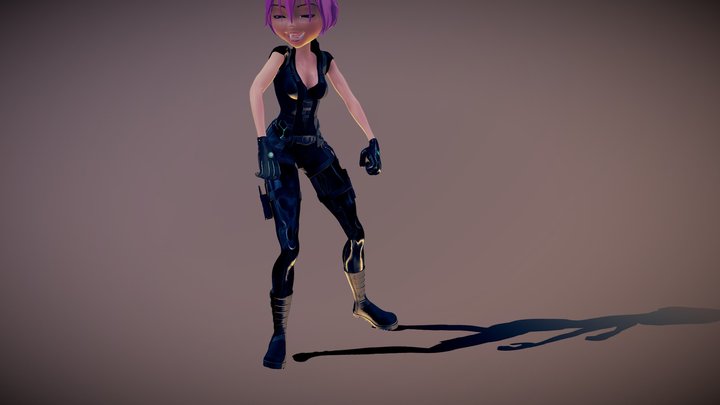 Nuka Ninja Idle 3D Model