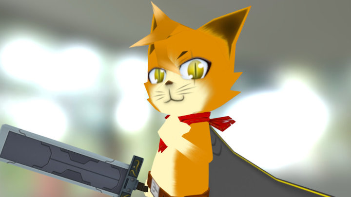 Oliver the Lightning 3D Model