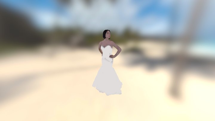 Mary Dress 3 3D Model
