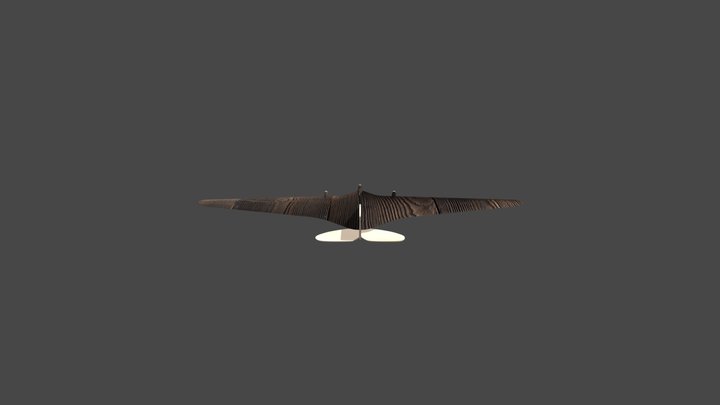 Piaggio - Trimotore 3D Model