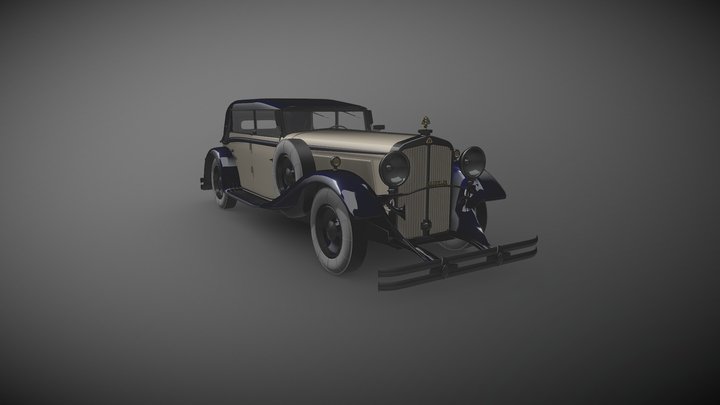 Maybach DS8 Zeppelin – Gratis 3D-model STL