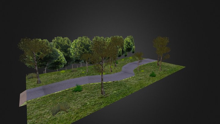 Small Scene *Updated Alpha maps 3D Model