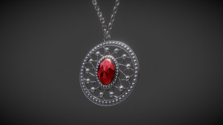 SCP-963 Immortality Amulet from Go Home Annie 3D Model