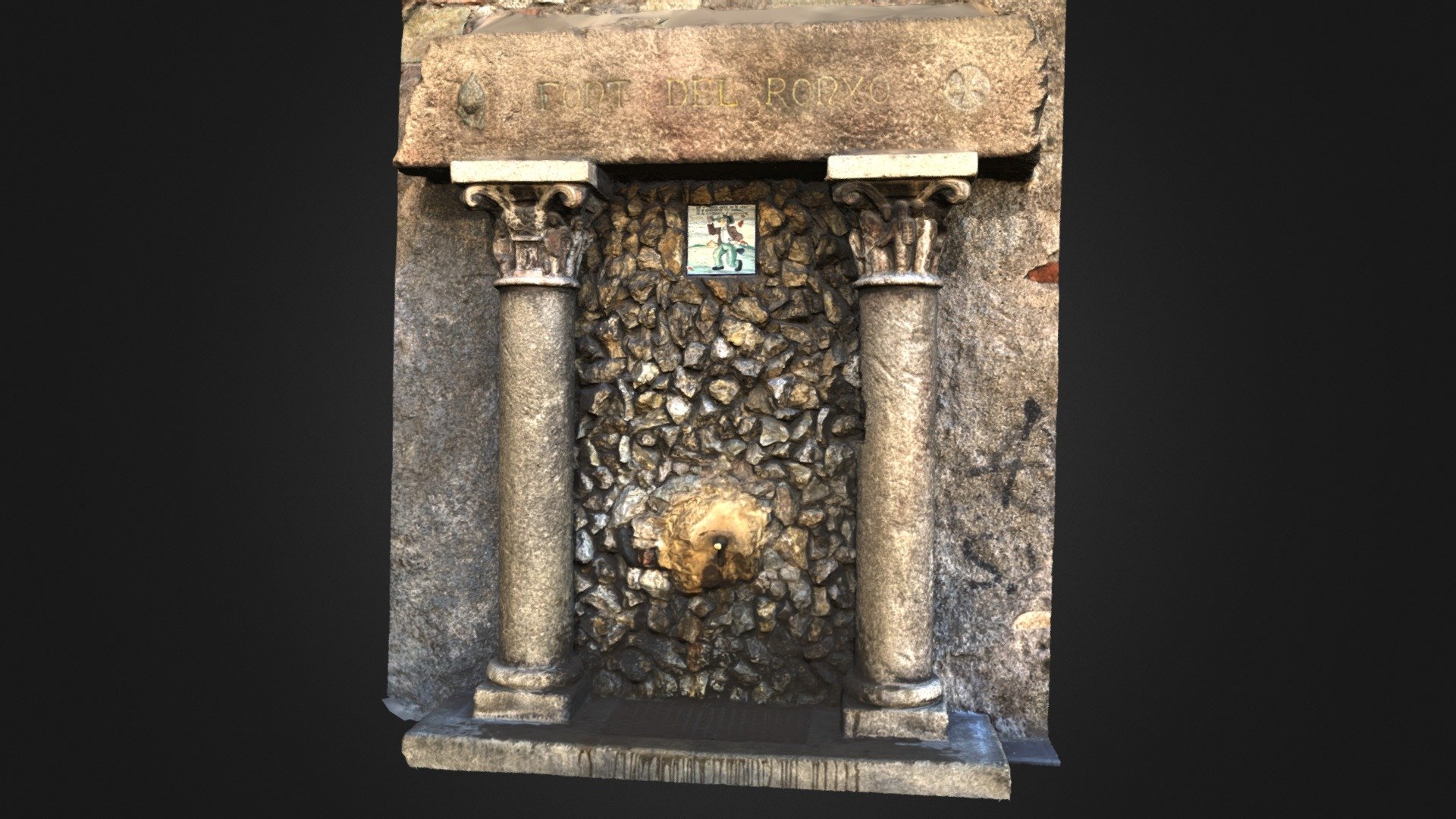 FONT DEL RONYO, Tiana — Sketchfab embed 3D viewer