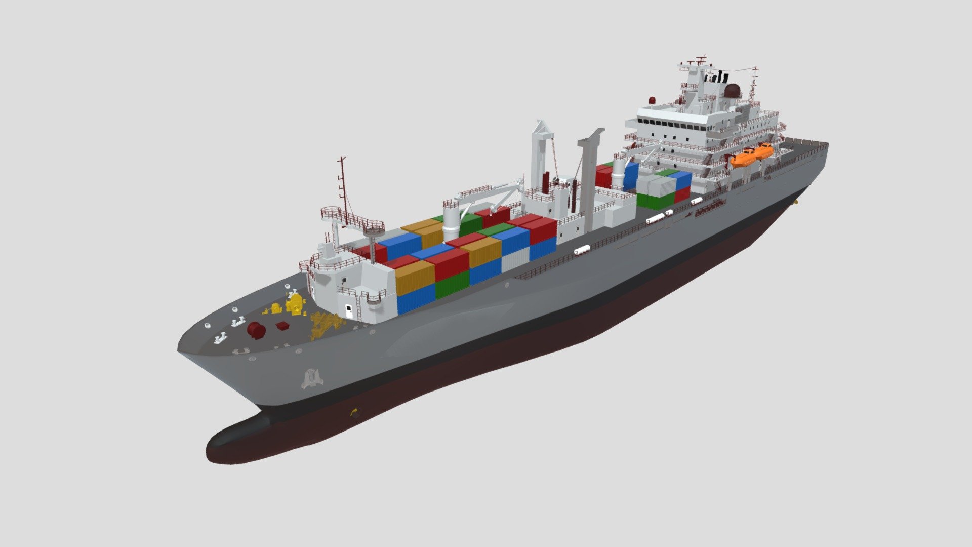 Ship_JointSupportVessel - 3D model by The Learning Network ...