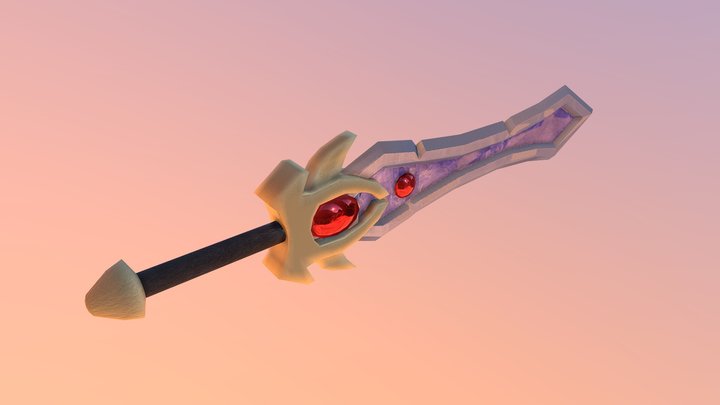 League of Legends - Garen's Sword 3D Model